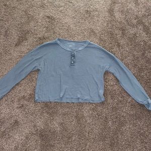 mint green american eagle top